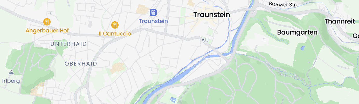 Karte mit dem ungefähren Standort