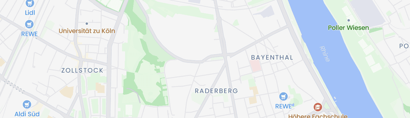 Karte mit dem ungefähren Standort
