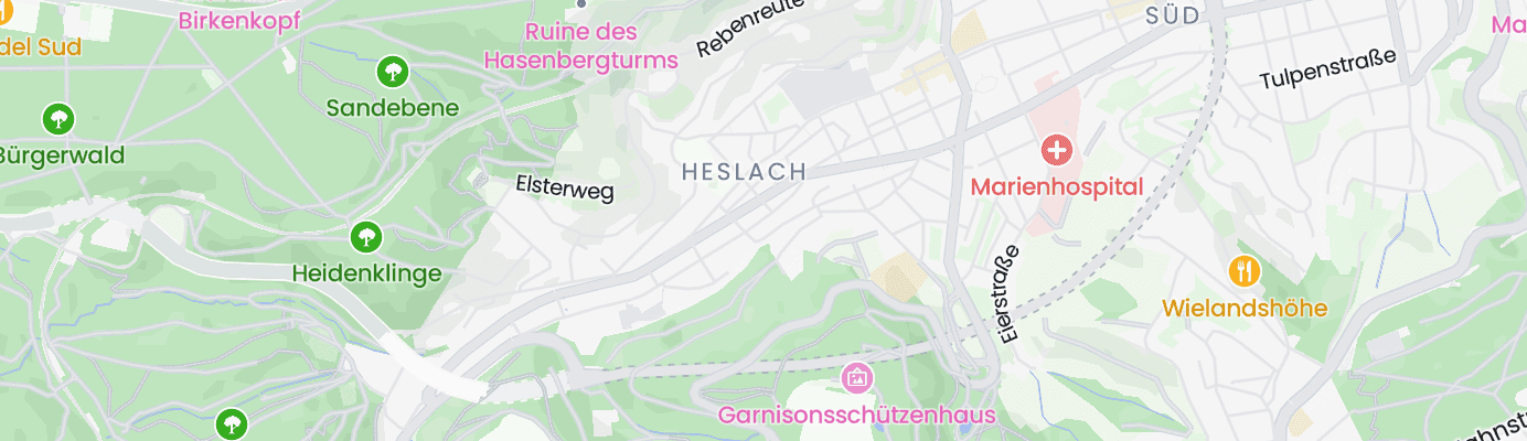 Karte mit dem ungefähren Standort