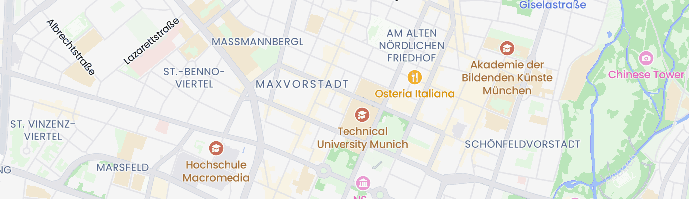 Karte mit dem ungefähren Standort