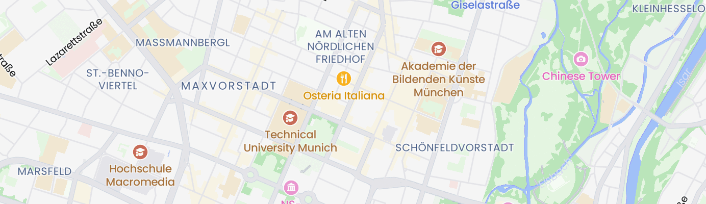 Karte mit dem ungefähren Standort