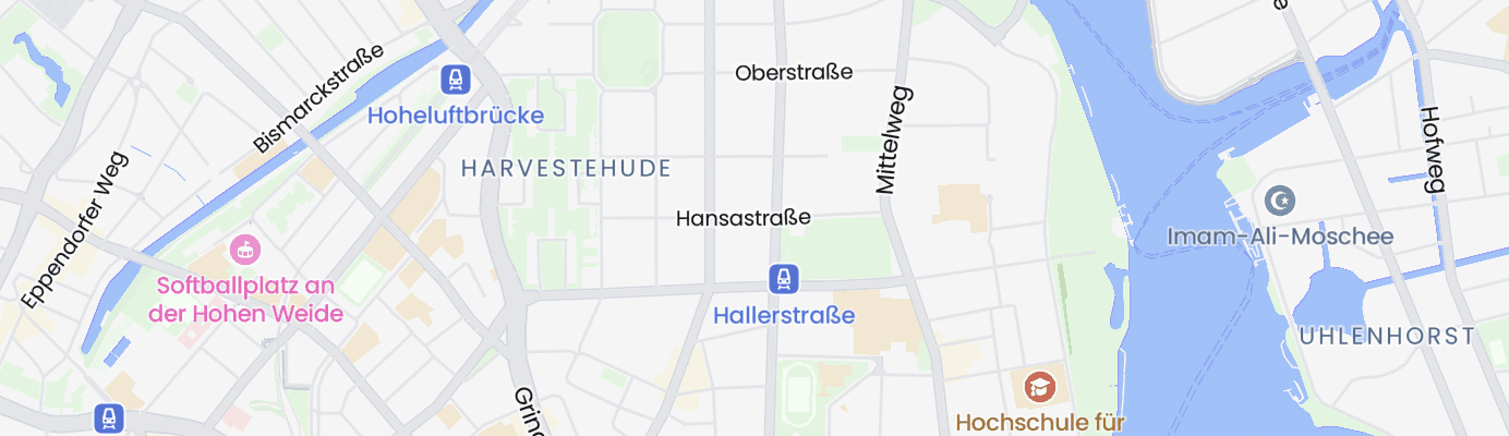 Karte mit dem ungefähren Standort