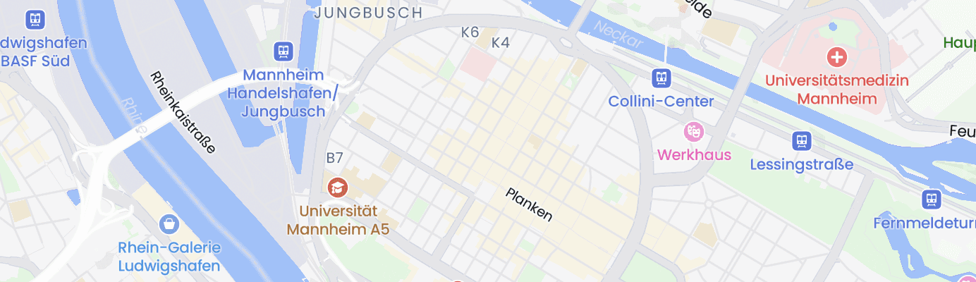 Karte mit dem ungefähren Standort