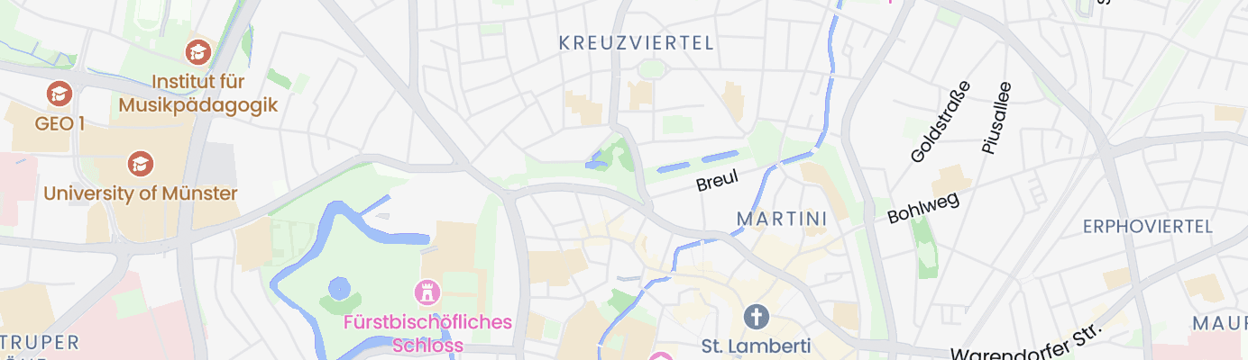 Karte mit dem ungefähren Standort