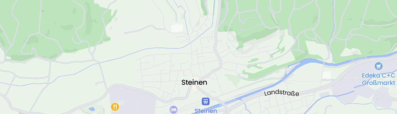 Karte mit dem ungefähren Standort