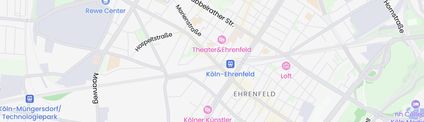Karte mit dem ungefähren Standort