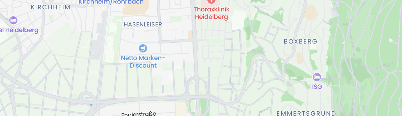 Karte mit dem ungefähren Standort