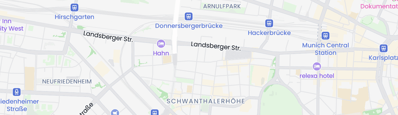 Karte mit dem ungefähren Standort