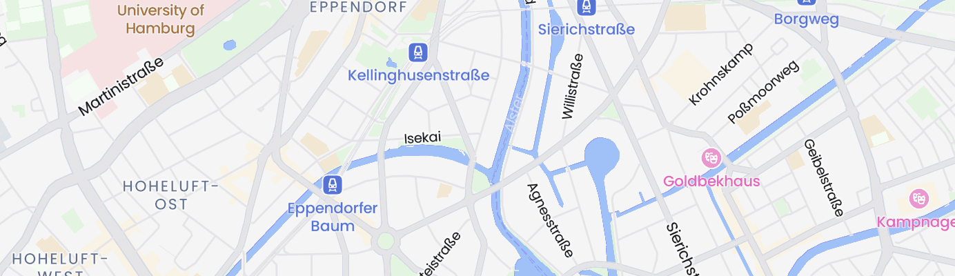 Karte mit dem ungefähren Standort