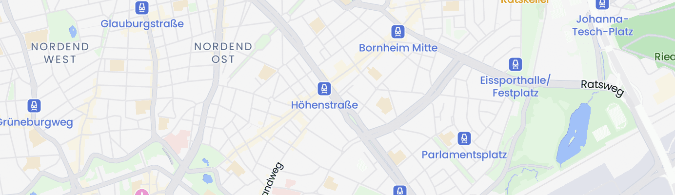 Karte mit dem ungefähren Standort