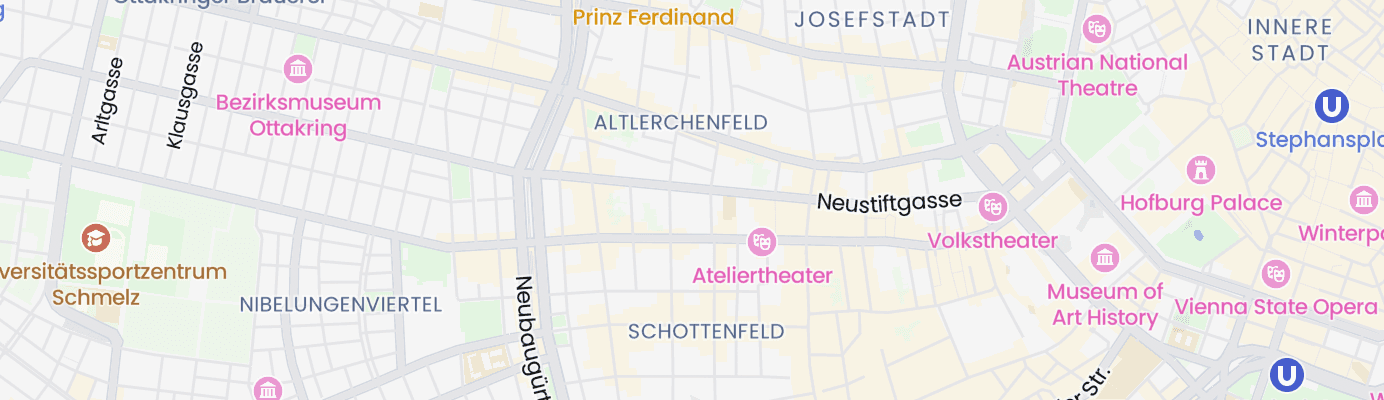 Karte mit dem ungefähren Standort