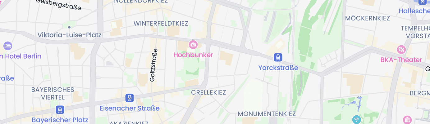 Karte mit dem ungefähren Standort