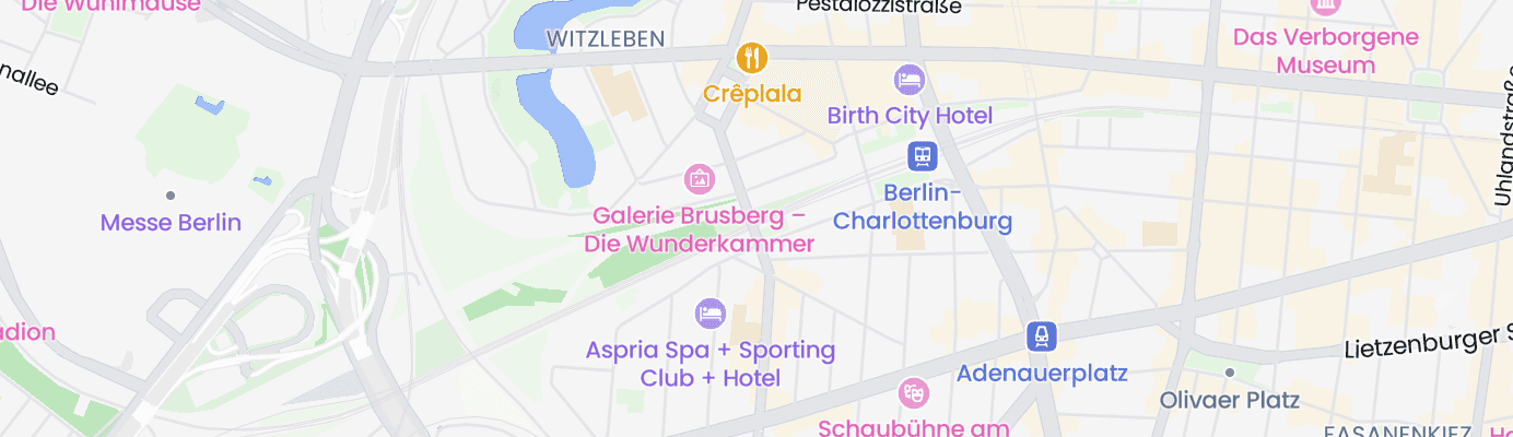 Karte mit dem ungefähren Standort