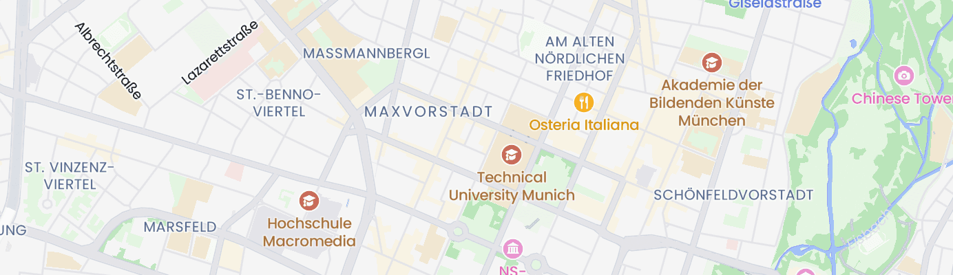 Karte mit dem ungefähren Standort