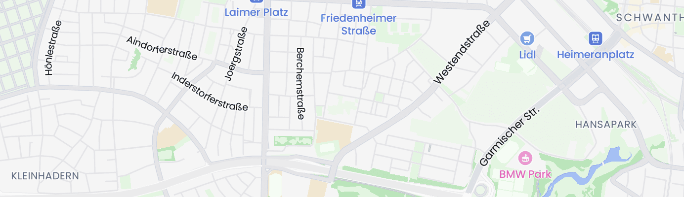 Karte mit dem ungefähren Standort