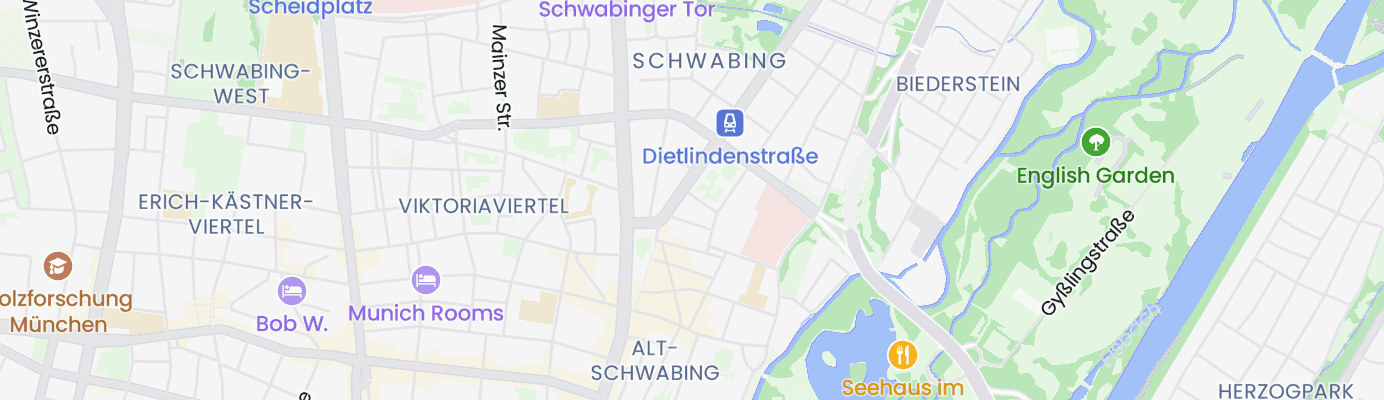 Karte mit dem ungefähren Standort