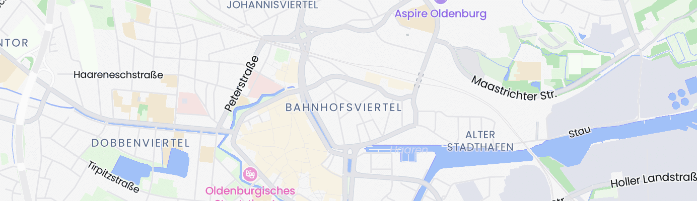 Karte mit dem ungefähren Standort