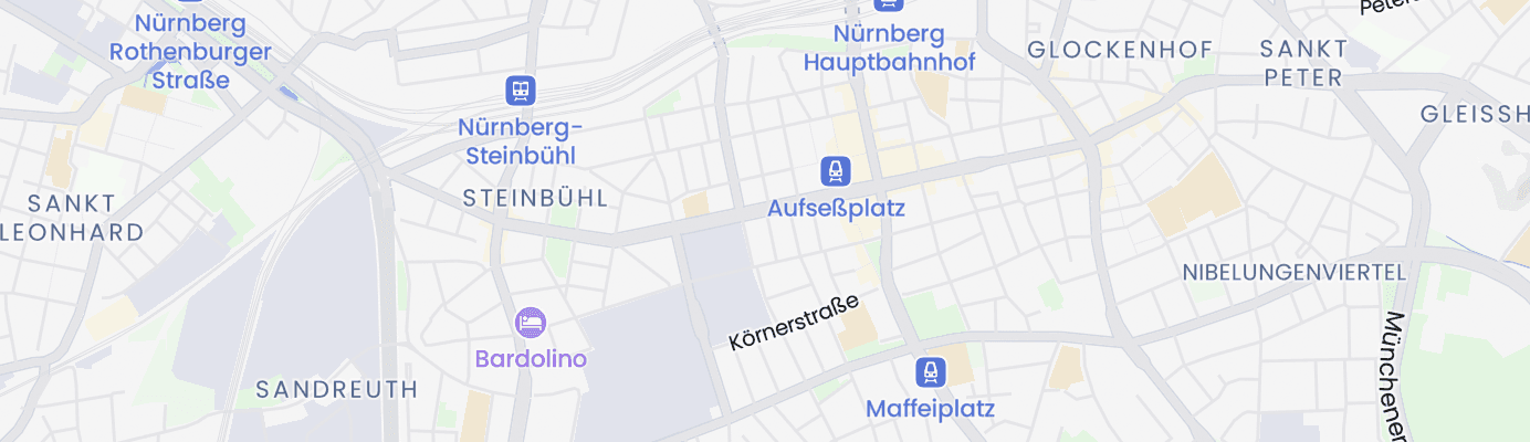 Karte mit dem ungefähren Standort