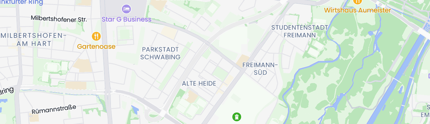 Karte mit dem ungefähren Standort