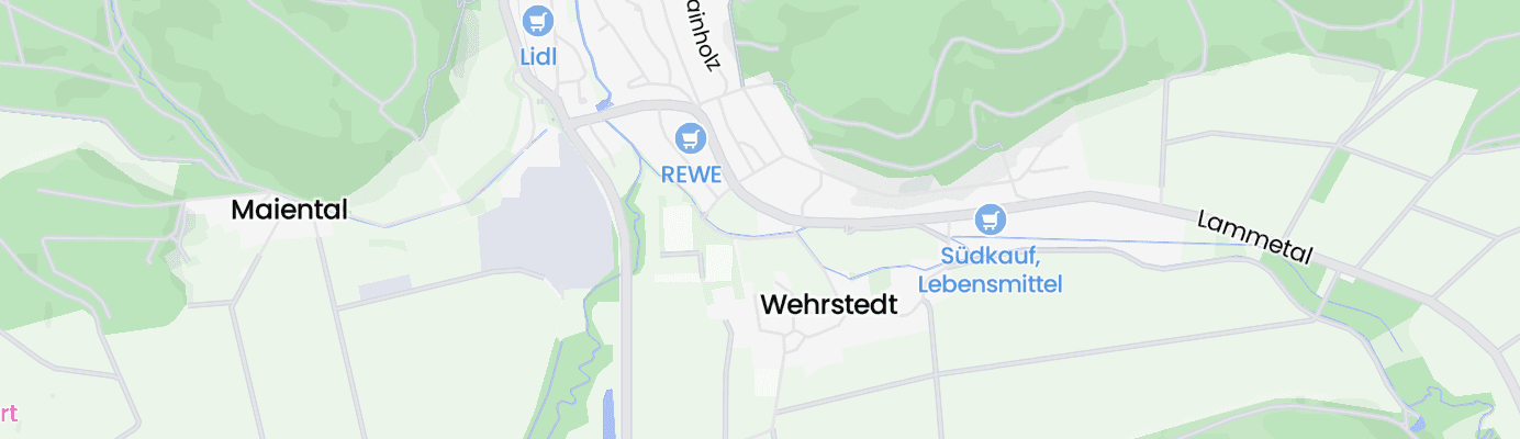 Karte mit dem ungefähren Standort