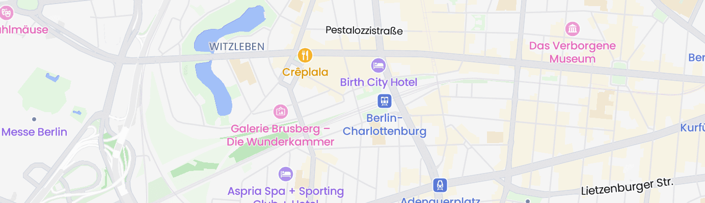 Karte mit dem ungefähren Standort