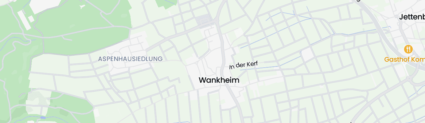 Karte mit dem ungefähren Standort