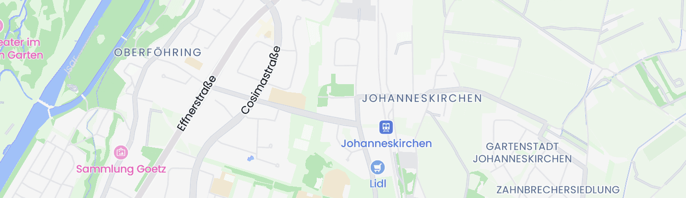 Karte mit dem ungefähren Standort