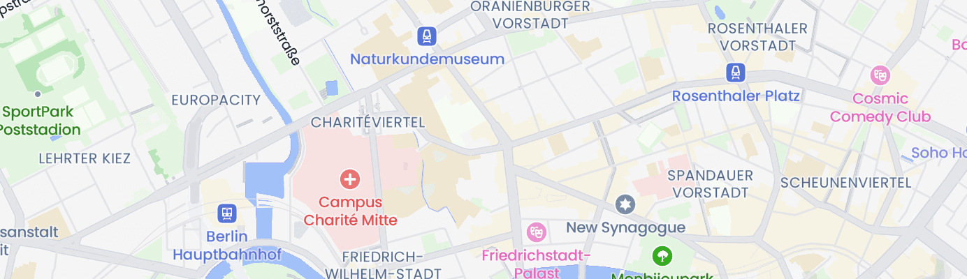 Karte mit dem ungefähren Standort