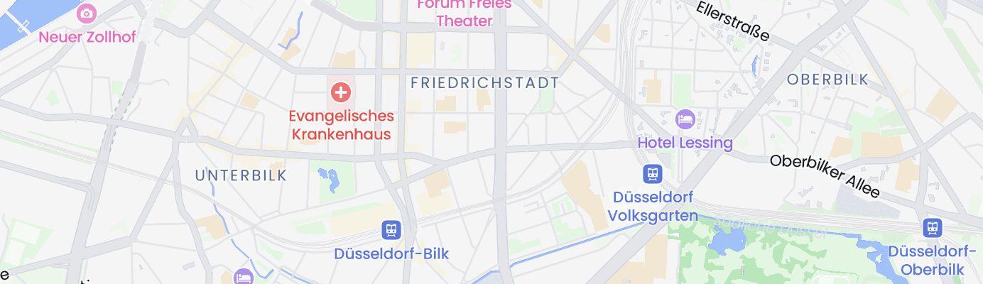 Karte mit dem ungefähren Standort