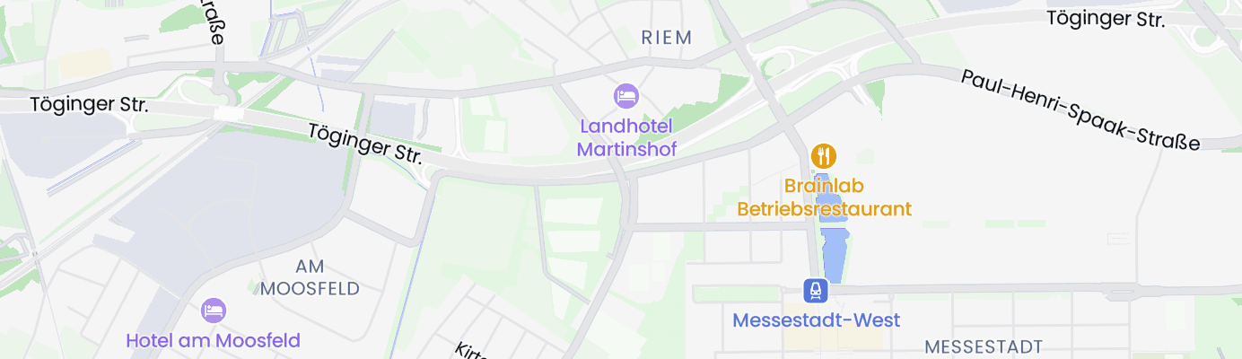 Karte mit dem ungefähren Standort