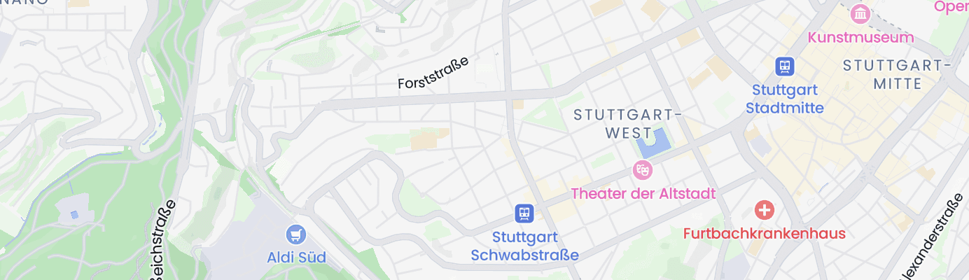 Karte mit dem ungefähren Standort