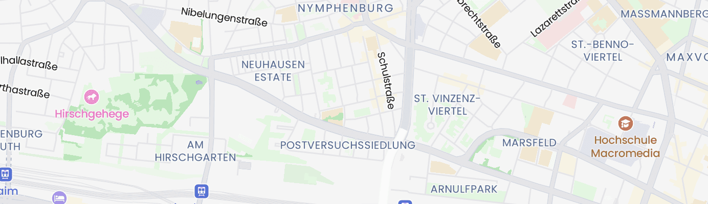 Karte mit dem ungefähren Standort