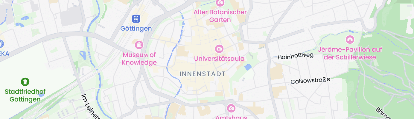 Karte mit dem ungefähren Standort