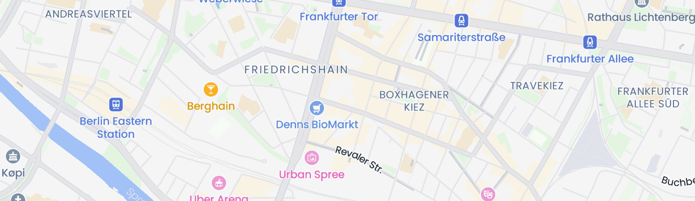 Karte mit dem ungefähren Standort