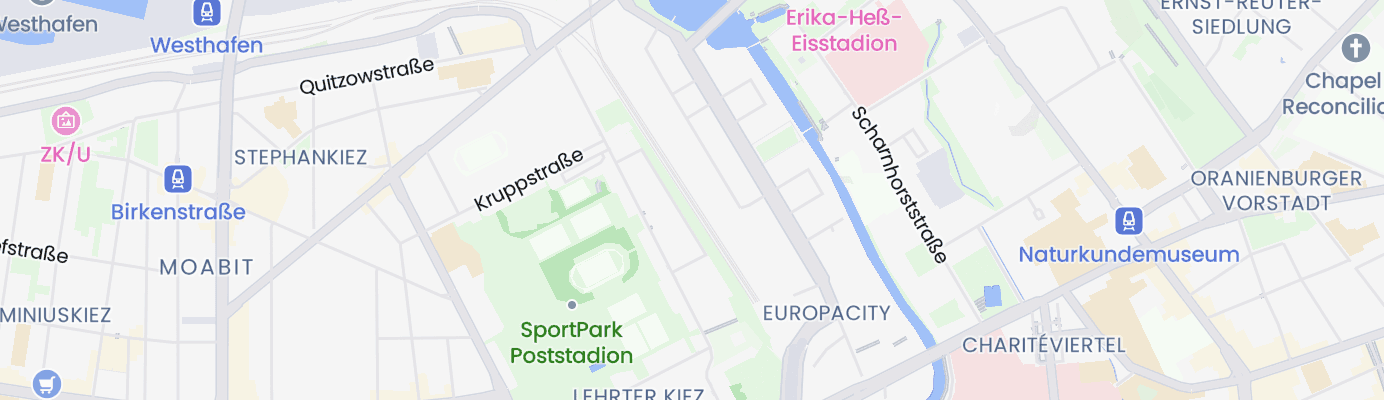 Karte mit dem ungefähren Standort