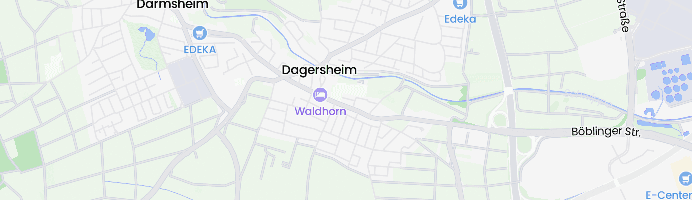 Karte mit dem ungefähren Standort