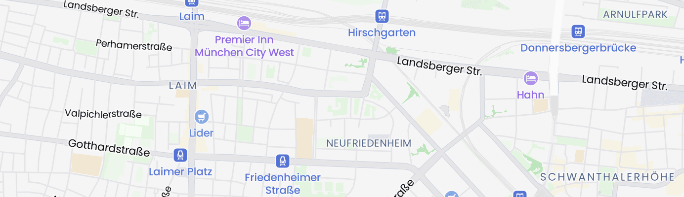 Karte mit dem ungefähren Standort