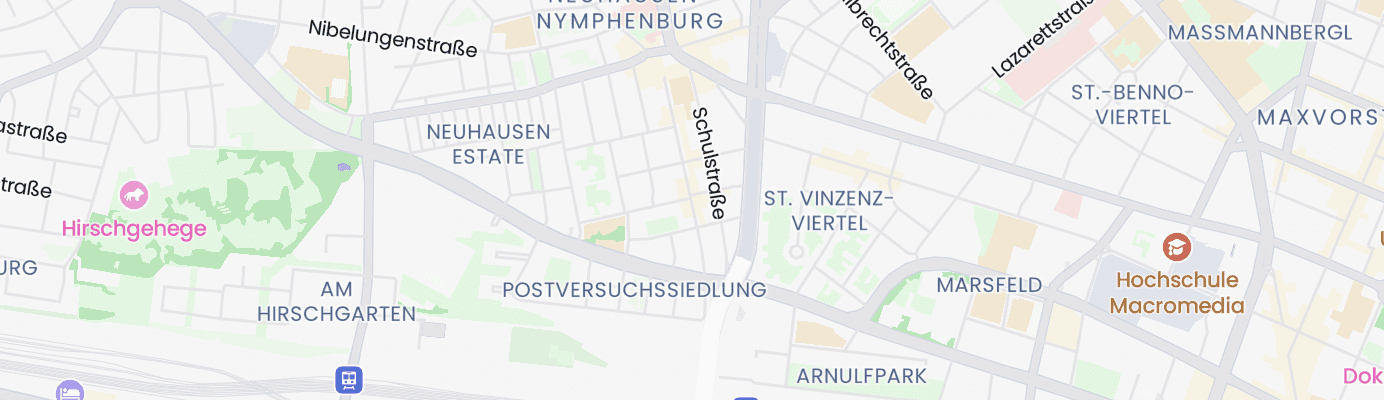 Karte mit dem ungefähren Standort