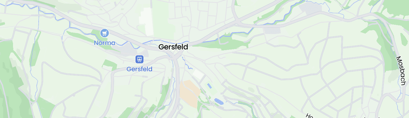 Karte mit dem ungefähren Standort