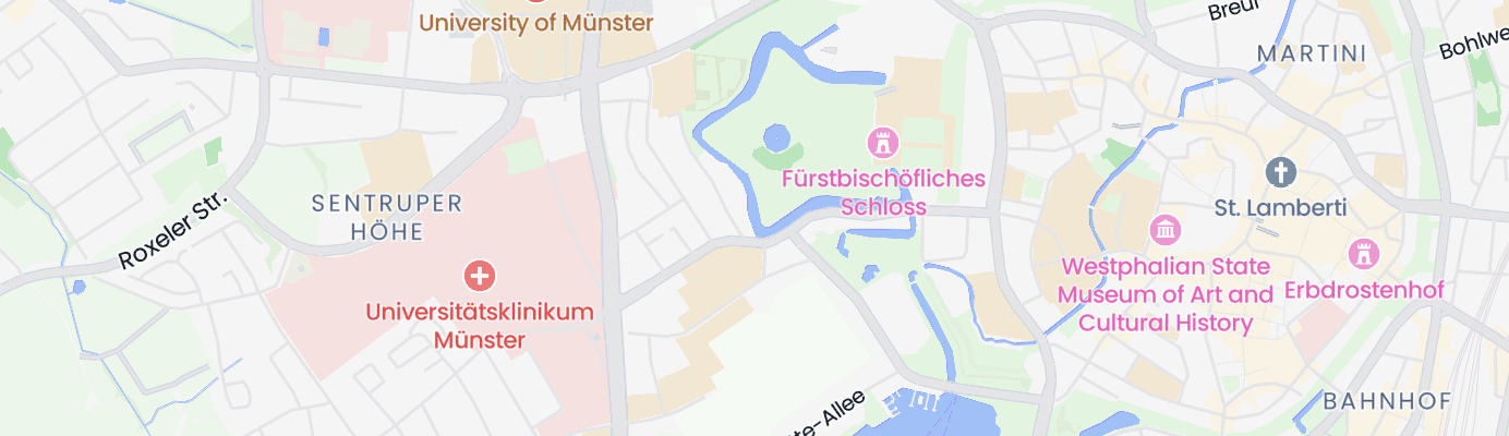 Karte mit dem ungefähren Standort