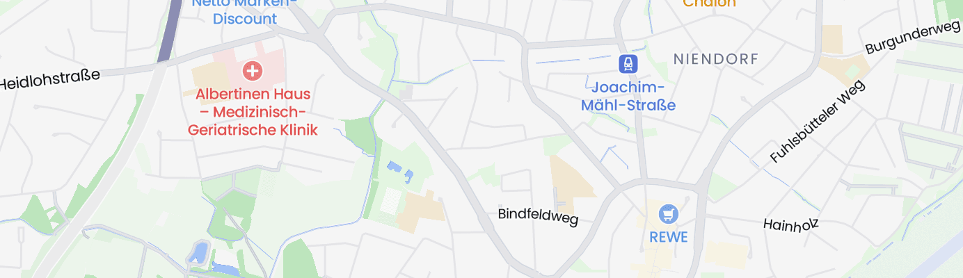 Karte mit dem ungefähren Standort
