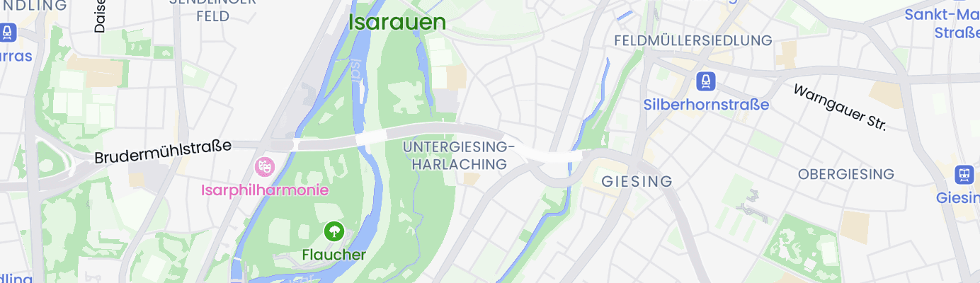 Karte mit dem ungefähren Standort