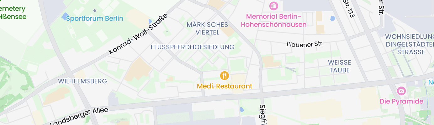 Karte mit dem ungefähren Standort