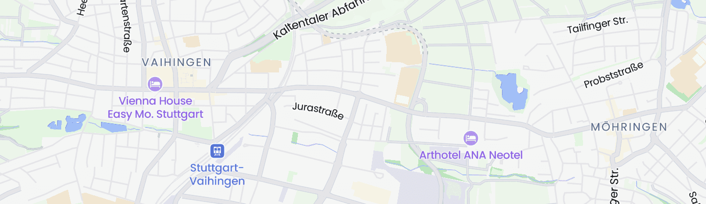 Map showing the approximate location