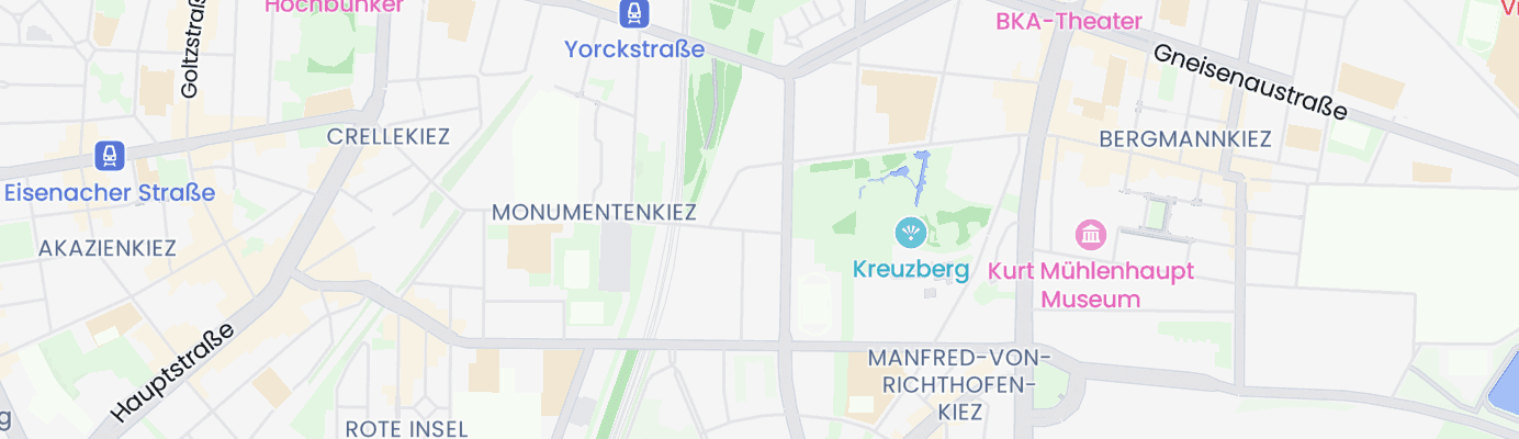 Karte mit dem ungefähren Standort