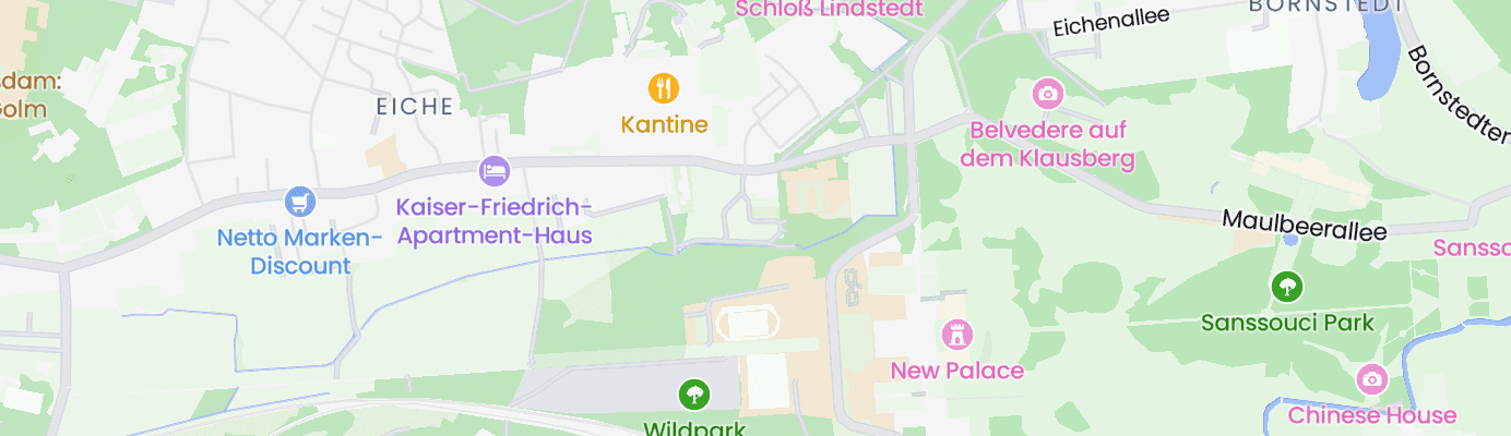 Karte mit dem ungefähren Standort