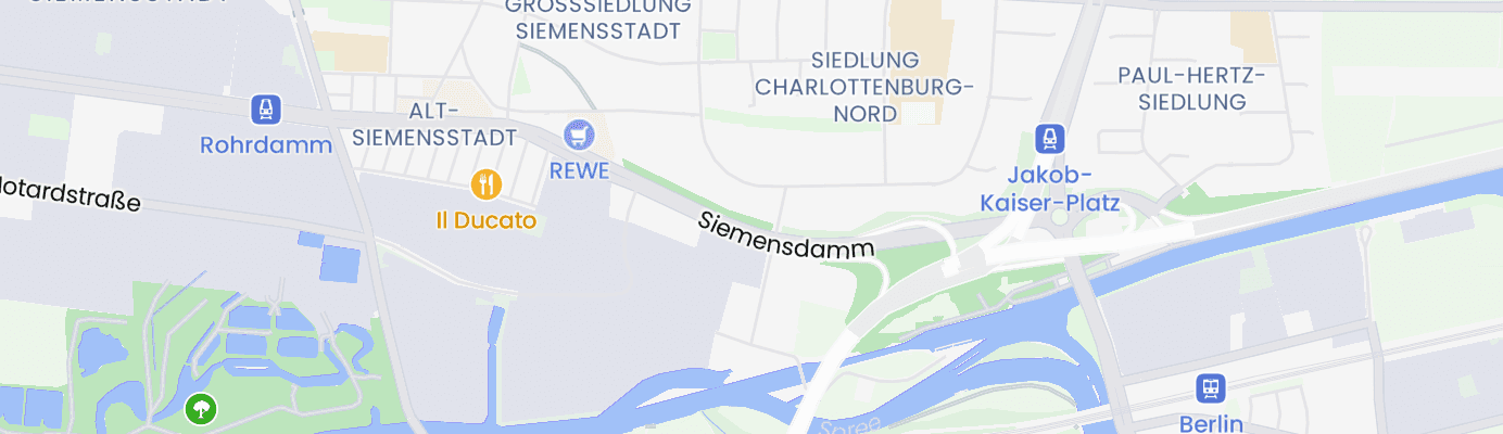 Karte mit dem ungefähren Standort