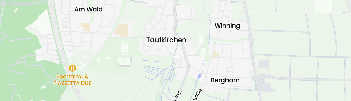 Karte mit dem ungefähren Standort