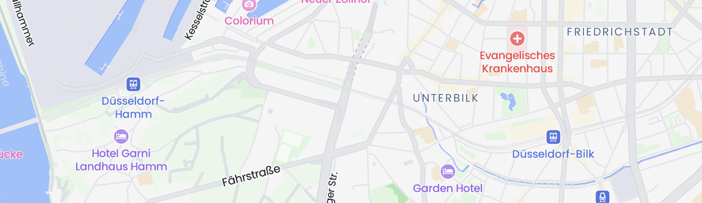 Karte mit dem ungefähren Standort