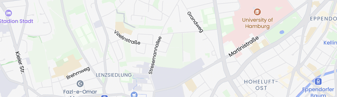 Karte mit dem ungefähren Standort